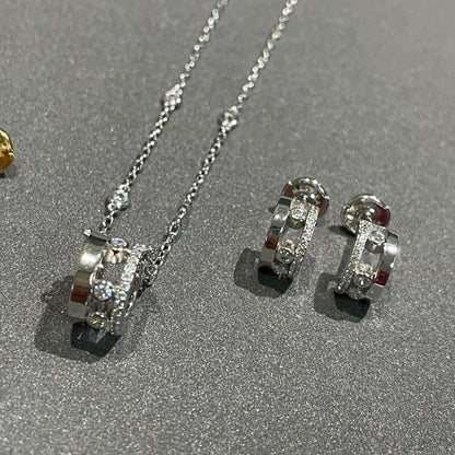 [AURORA]CHAIN MOVE ROMANE PEDAND NECKLACE