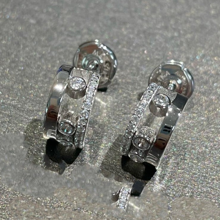 [AURORA]MOVE ROMANE EARRINGS DIAMOND