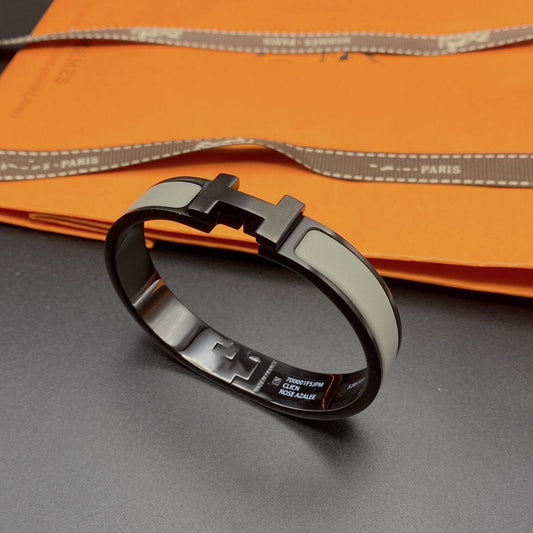 [Aurora]CLIC HM SO BLACK GREY BRACELET
