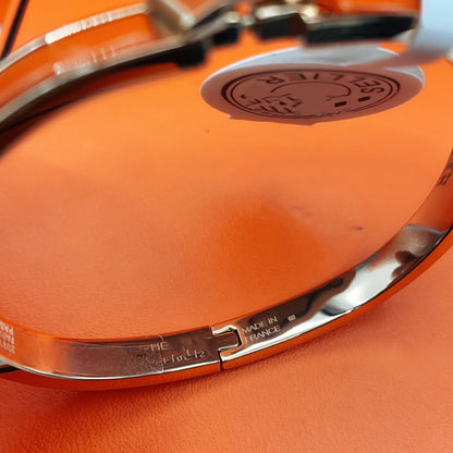 [AURORA]CLASSIC HM CLIC RED 8MM ENAMEL BRACELET