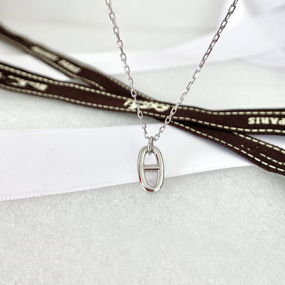 [AURORA]HM PIG NOSE NECKLACE