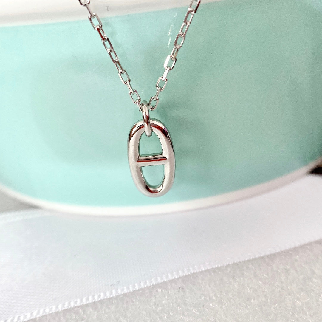 [Aurora]HM PIG NOSE NECKLACE