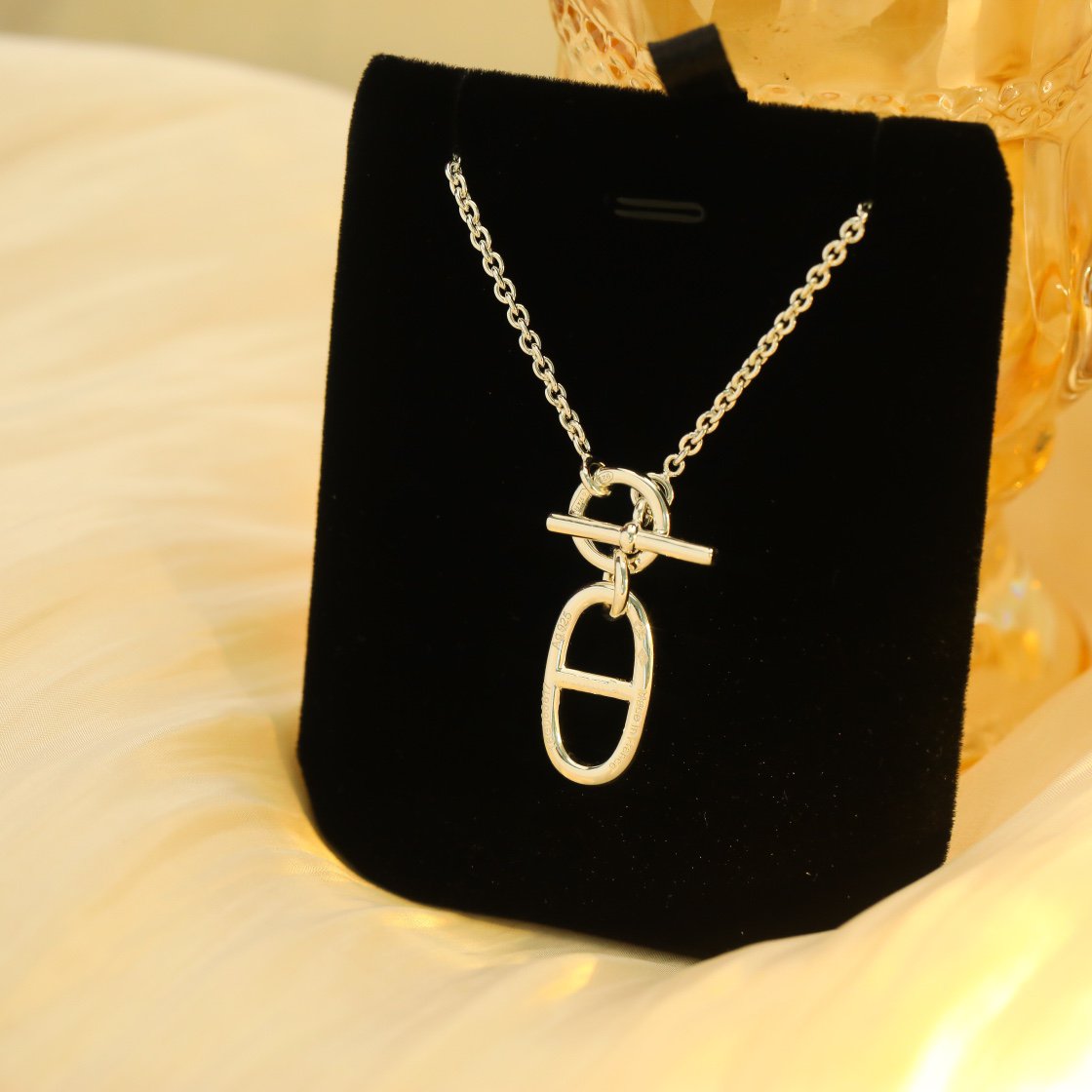 [Aurora]HM CHAINE D'ANCRE PENDANT NECKLACE STERLING SILVER