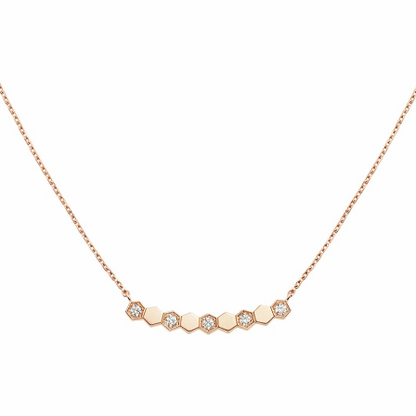 [Aurora]BEE MY LOVE DIAMOND NECKLACE