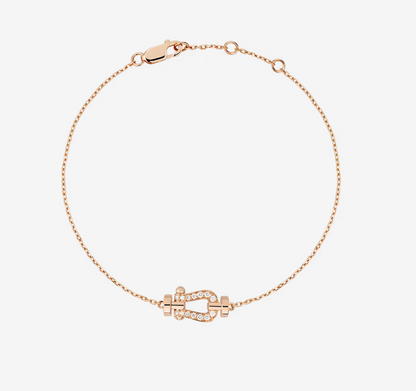 [AURORA]FORCE 10 FULL DIAMOND BUCKLE CHAIN LINK MINI MODEL