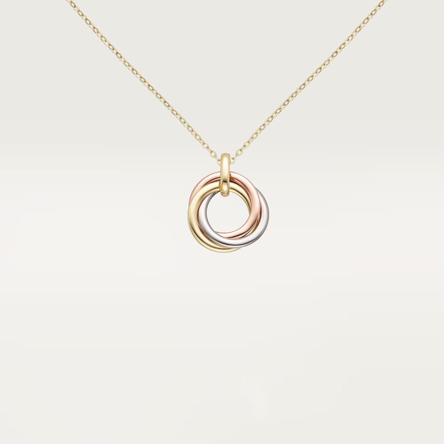 [AURORA]TRINITY SMALL NECKLACE