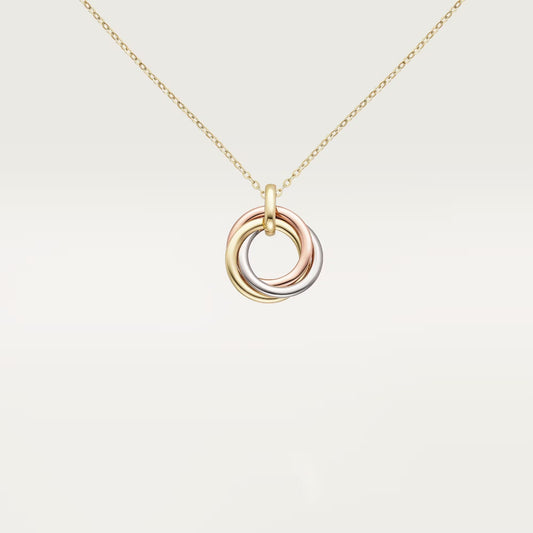 [AURORA]TRINITY SMALL NECKLACE