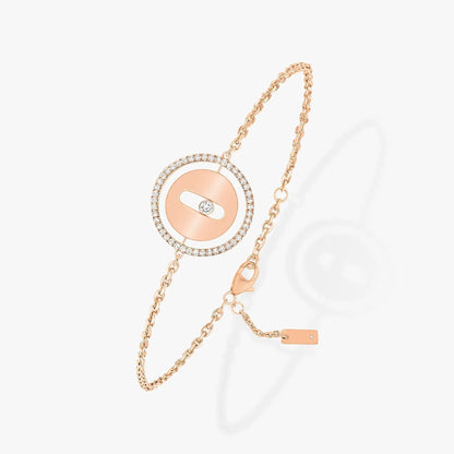 [AURORA]LUCKY MOVE PAVED DIAMOND BRACELET
