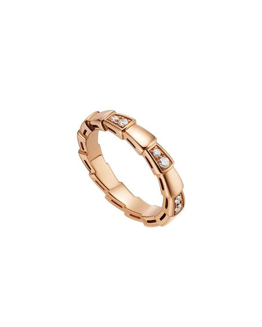 [AURORA]SERPENTI RING ROTGOLD 3MM