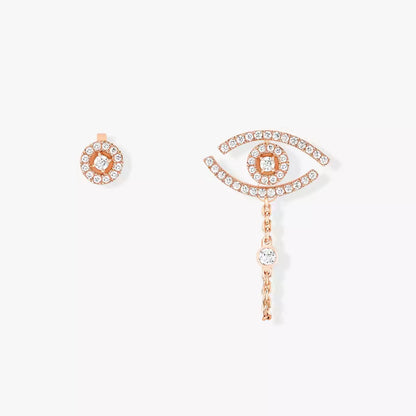 [AURORA]Lucky Eye Diamond Earrings