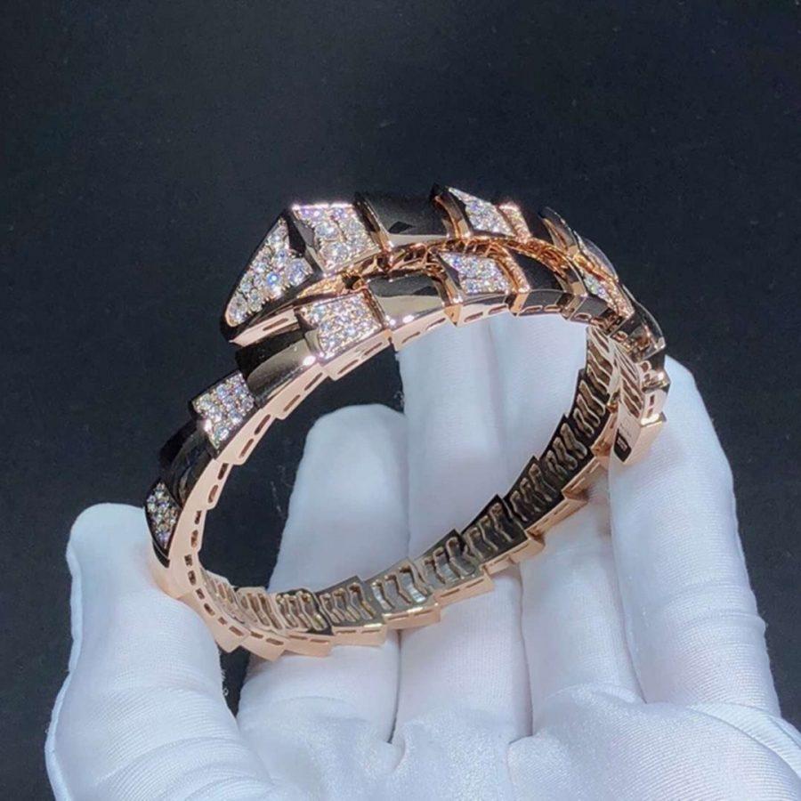 [AURORA]SERPENTI BRACELET PINK GOLD DIAMOND