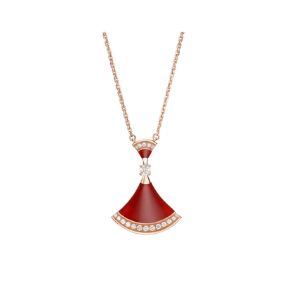 [Aurora]DREAM NECKLACE CARNELIAN DIAMOND