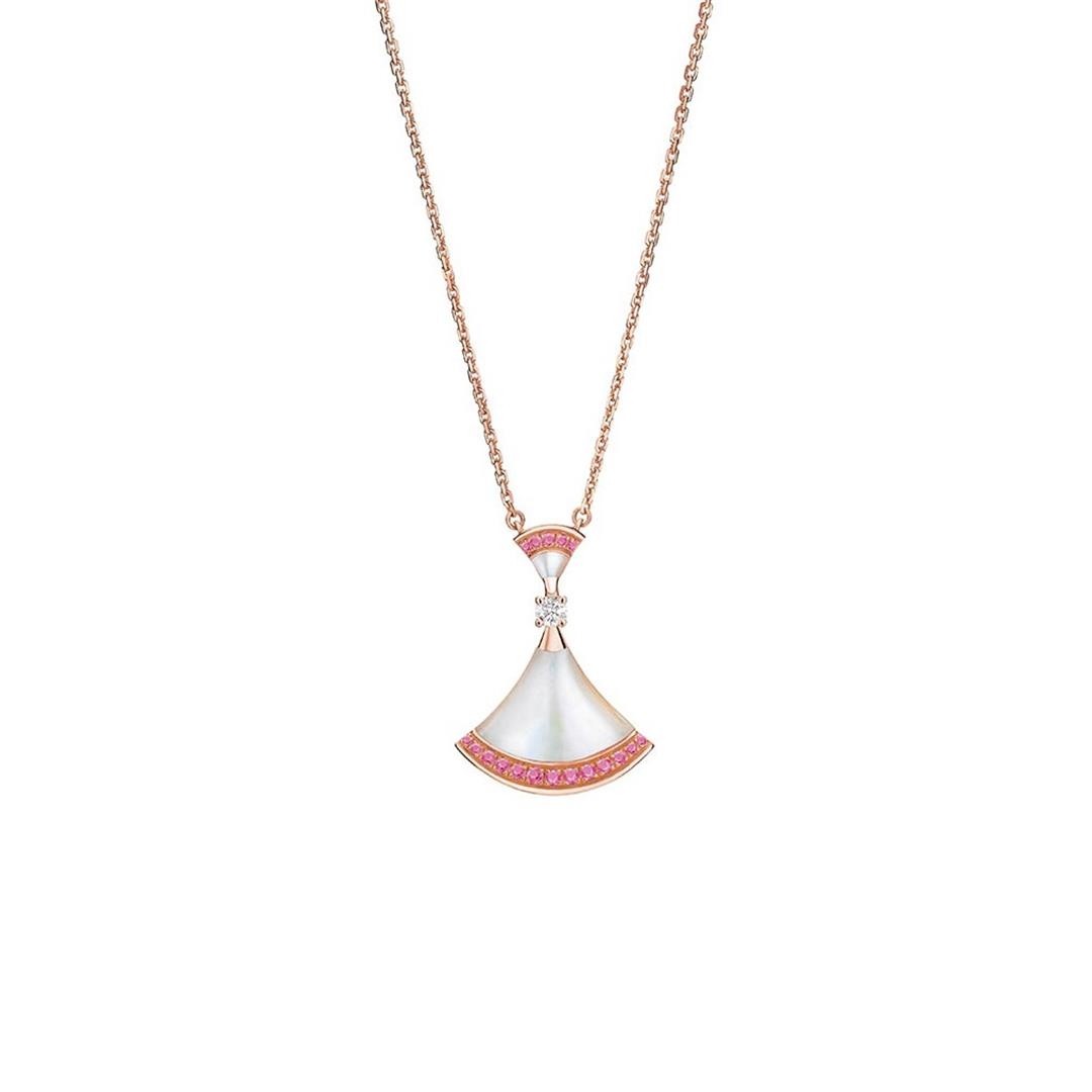 [AURORA]DREAM HALSKETTE MOP PINK DIAMOND