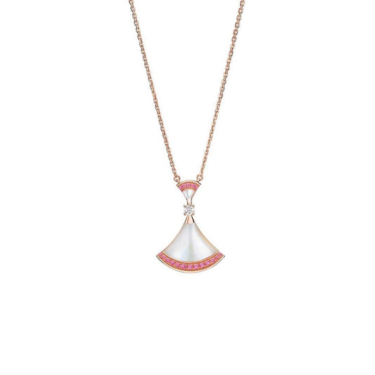 [AURORA]DREAM HALSKETTE MOP PINK DIAMOND