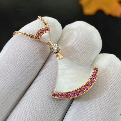 [AURORA]DREAM HALSKETTE MOP PINK DIAMOND