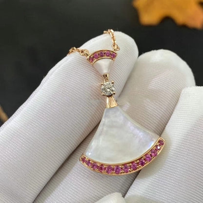 [AURORA]DREAM HALSKETTE MOP PINK DIAMOND