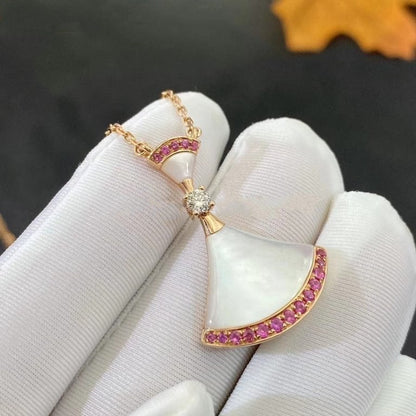 [AURORA]DREAM HALSKETTE MOP PINK DIAMOND