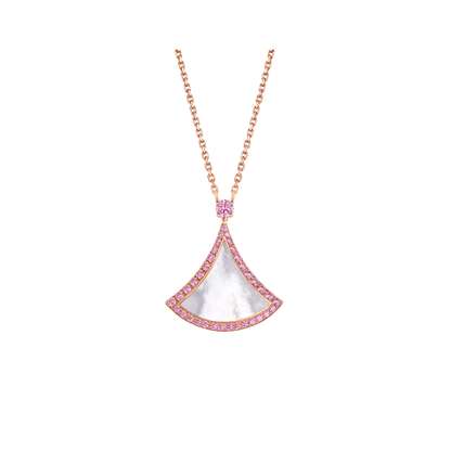 [AURORA]DREAM HALSKETTE MOP DIAMOND PINK