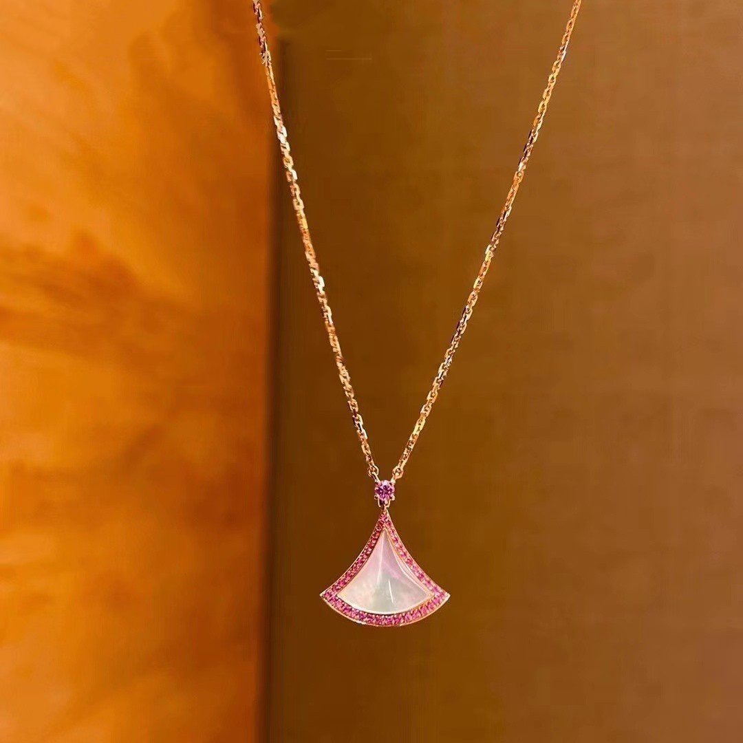 [AURORA]DREAM HALSKETTE MOP DIAMOND PINK