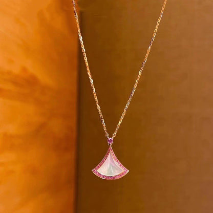 [AURORA]DREAM HALSKETTE MOP DIAMOND PINK