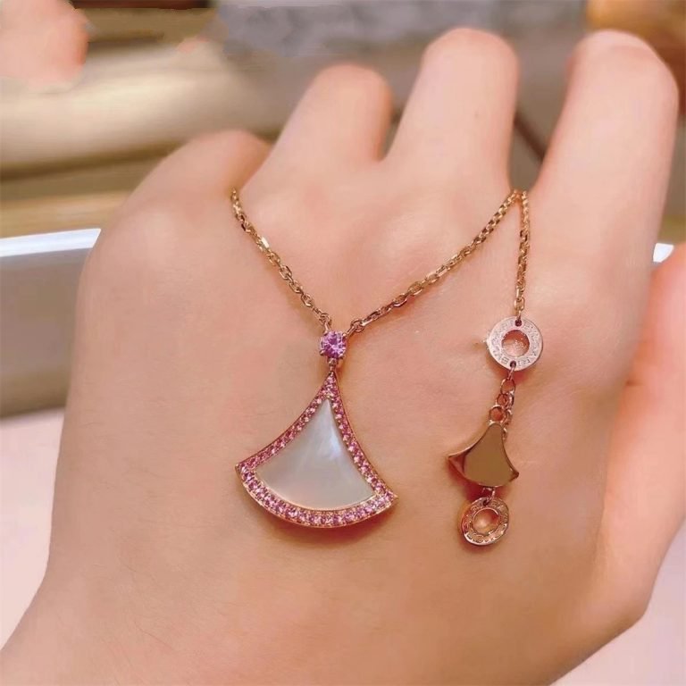 [AURORA]DREAM HALSKETTE MOP DIAMOND PINK