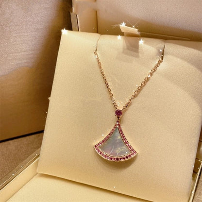 [AURORA]DREAM HALSKETTE MOP DIAMOND PINK