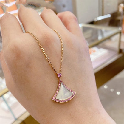 [AURORA]DREAM HALSKETTE MOP DIAMOND PINK