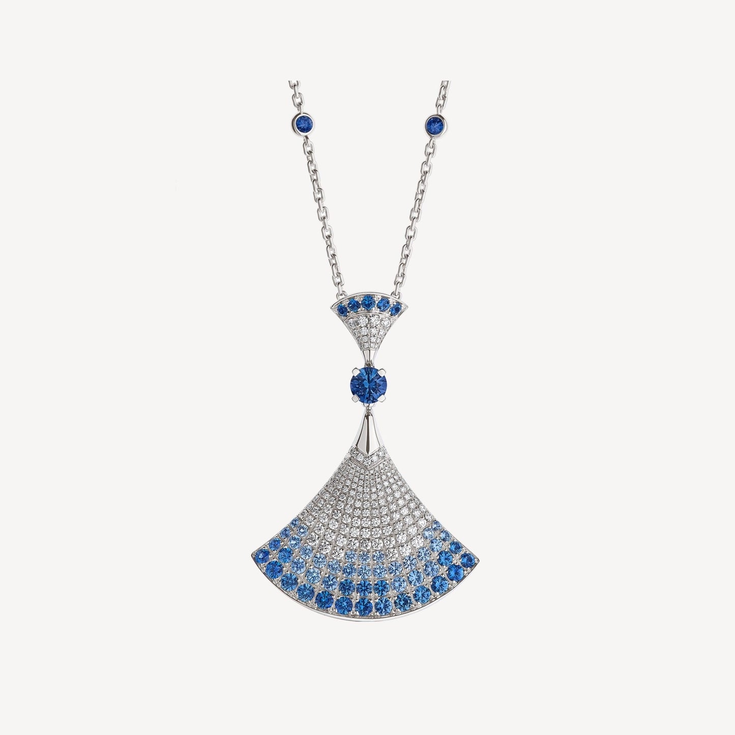 [Aurora]DREAM NECKLACE AGATE SILVER DIAMOND