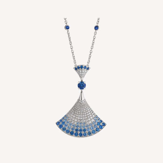 [AURORA]DREAM HALSKETTE ACHAT SILBER DIAMANT