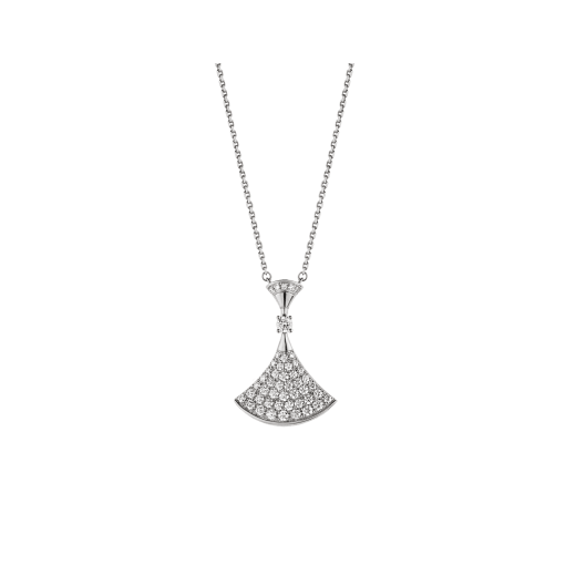 [AURORA]DREAM HALSKETTE SILBER VOLLER DIAMANT