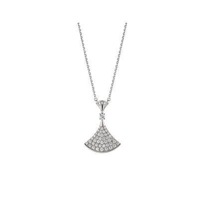 [AURORA]DREAM HALSKETTE SILBER VOLLER DIAMANT