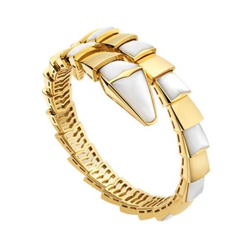[AURORA]SERPENTI BRACELET MOP GOLD