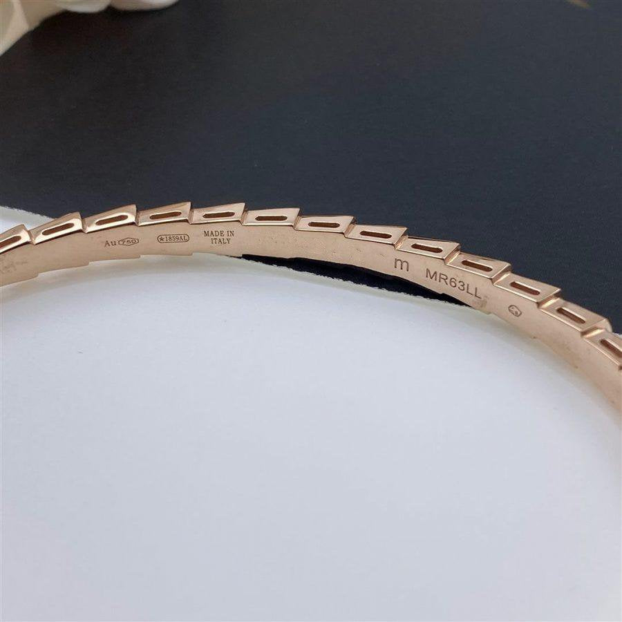 [Aurora]SERPENTI BRACELET PINK GOLD MOP DIAMOND