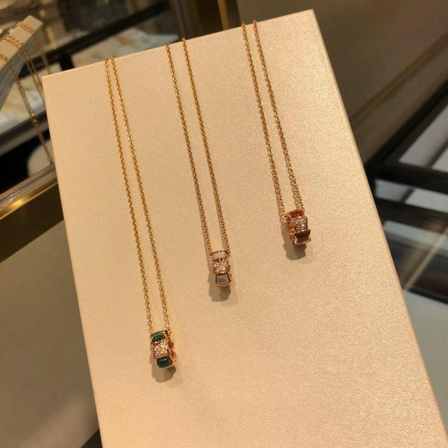 [AURORA] SERPENTI-PEDANT-DIAMANT-HALSKETTE
