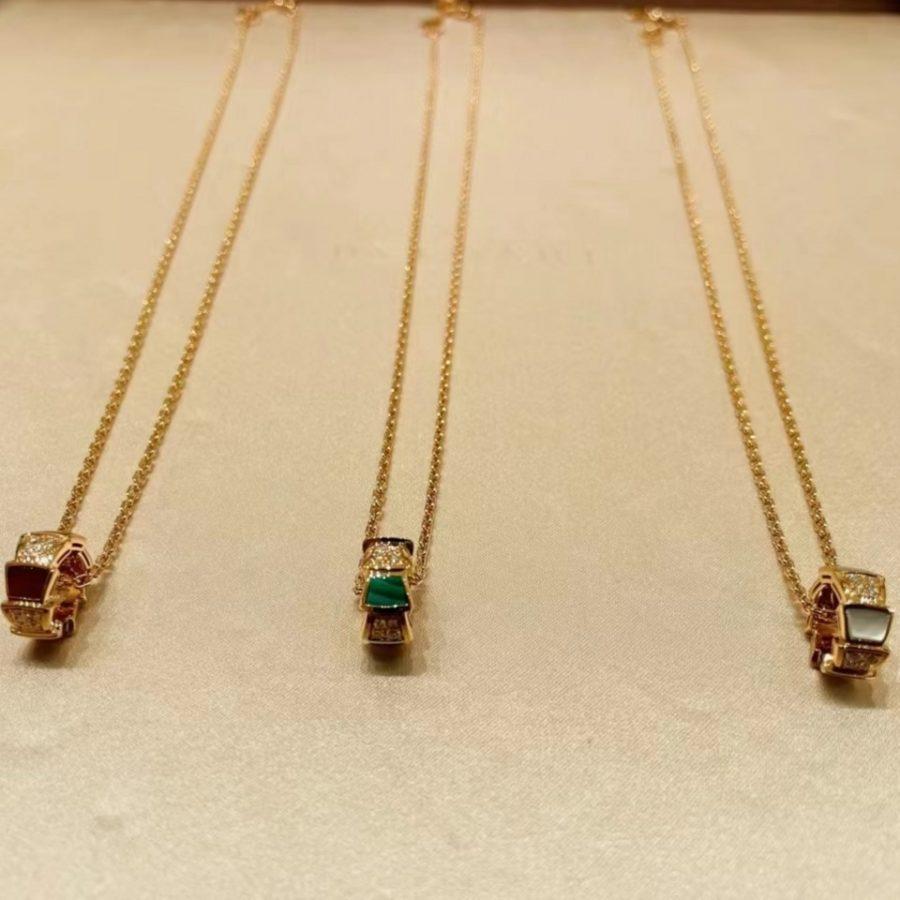 [AURORA] SERPENTI-PEDANT-DIAMANT-HALSKETTE