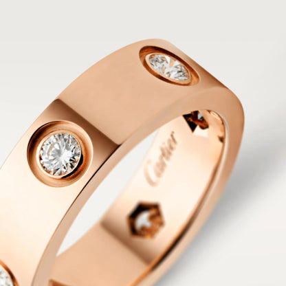 [AURORA]LOVE 5.5MM 6 DIAMOND RING