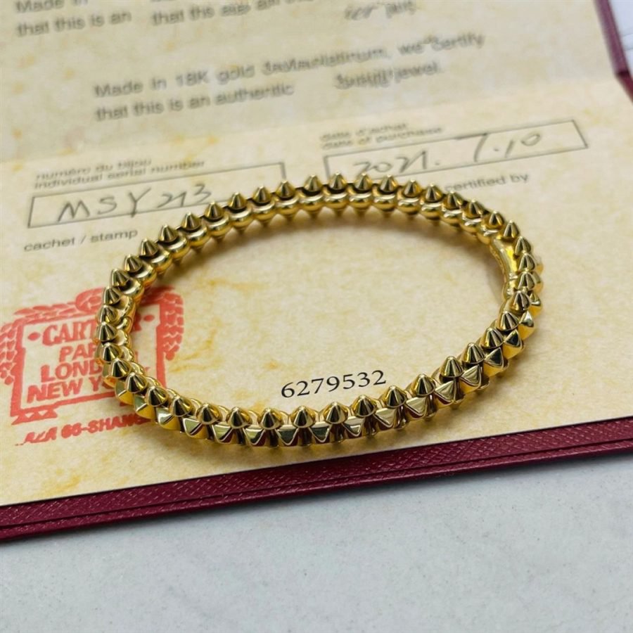[Aurora]CLASH GOLD BRACELET