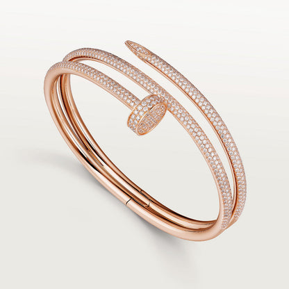 [AURORA]JUSTE ブレスレット 3.5MM 2列 ダイヤモンド
