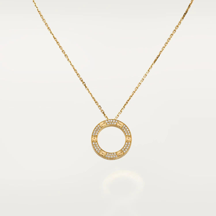 [AURORA]LOVE HALSKETTE VERSTELLBAR ROSÉGOLD 