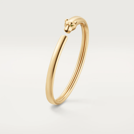 [Aurora]PANTHERE GOLD OPEN BRACELET