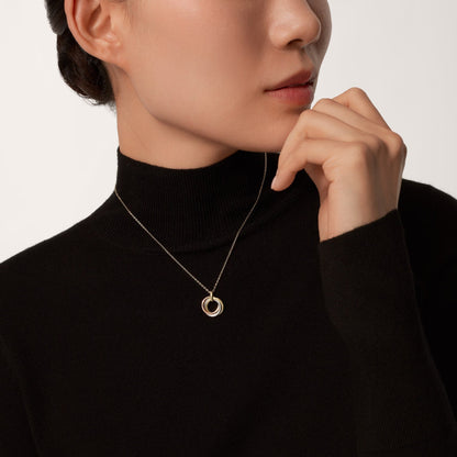 [AURORA]TRINITY SMALL NECKLACE