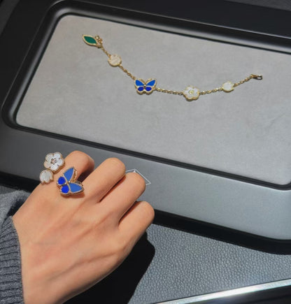 [AURORA]LUCKY SPRING GOLD RING