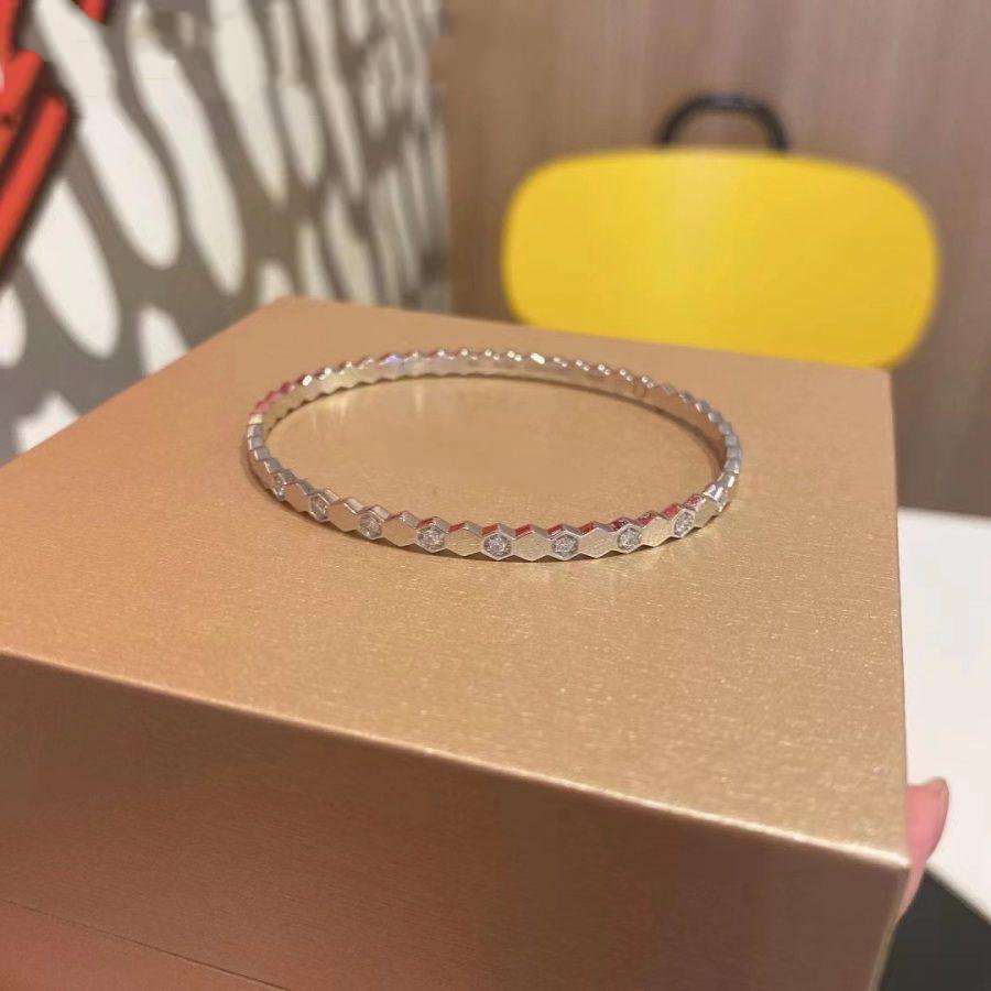 [Aurora]BEE LOVE SILVER DIAMOND BRACELET