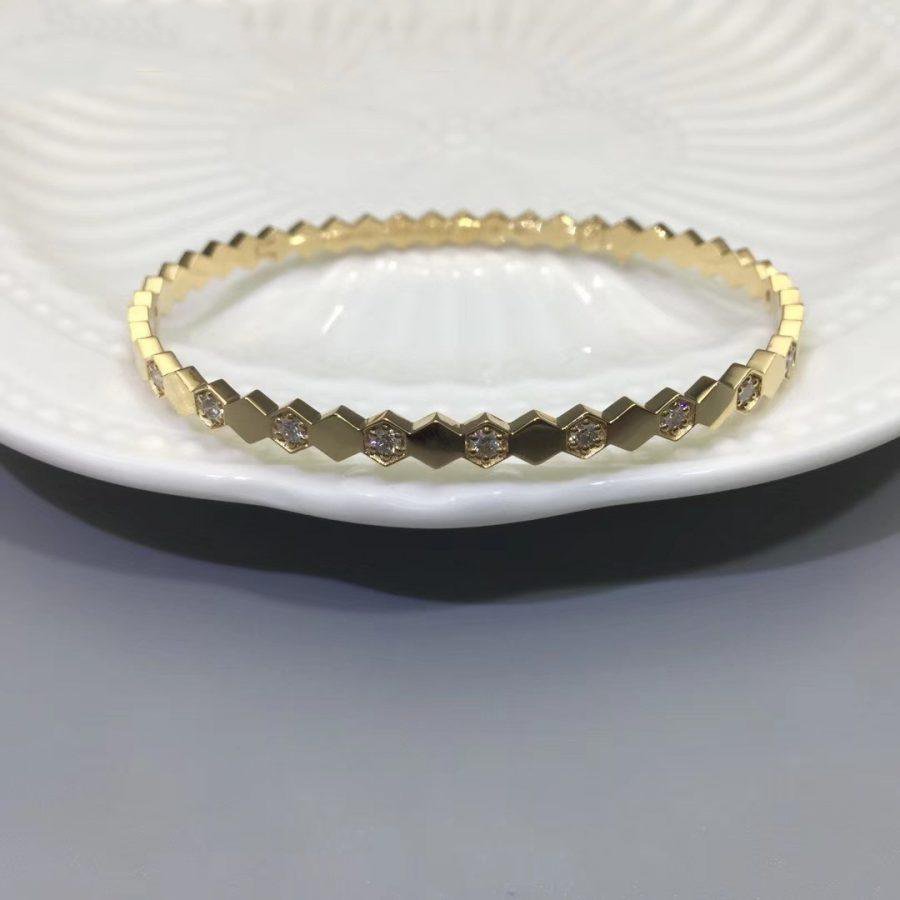 [Aurora]BEE LOVE GOLD DIAMOND BRACELET
