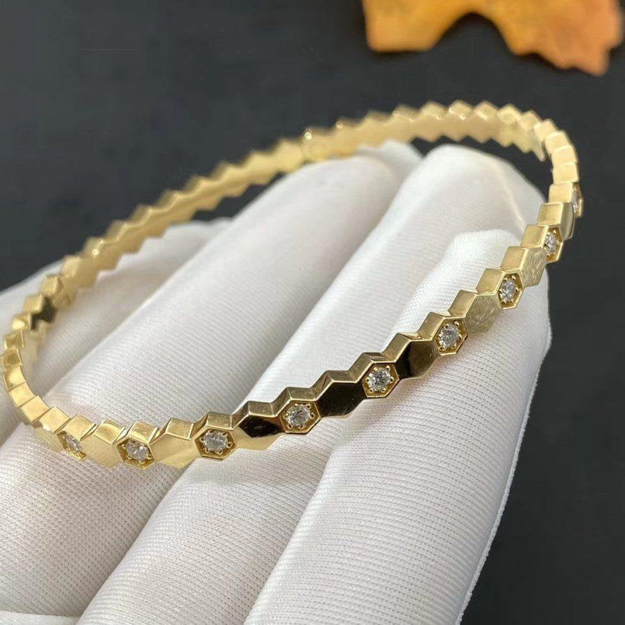[Aurora]BEE LOVE GOLD DIAMOND BRACELET