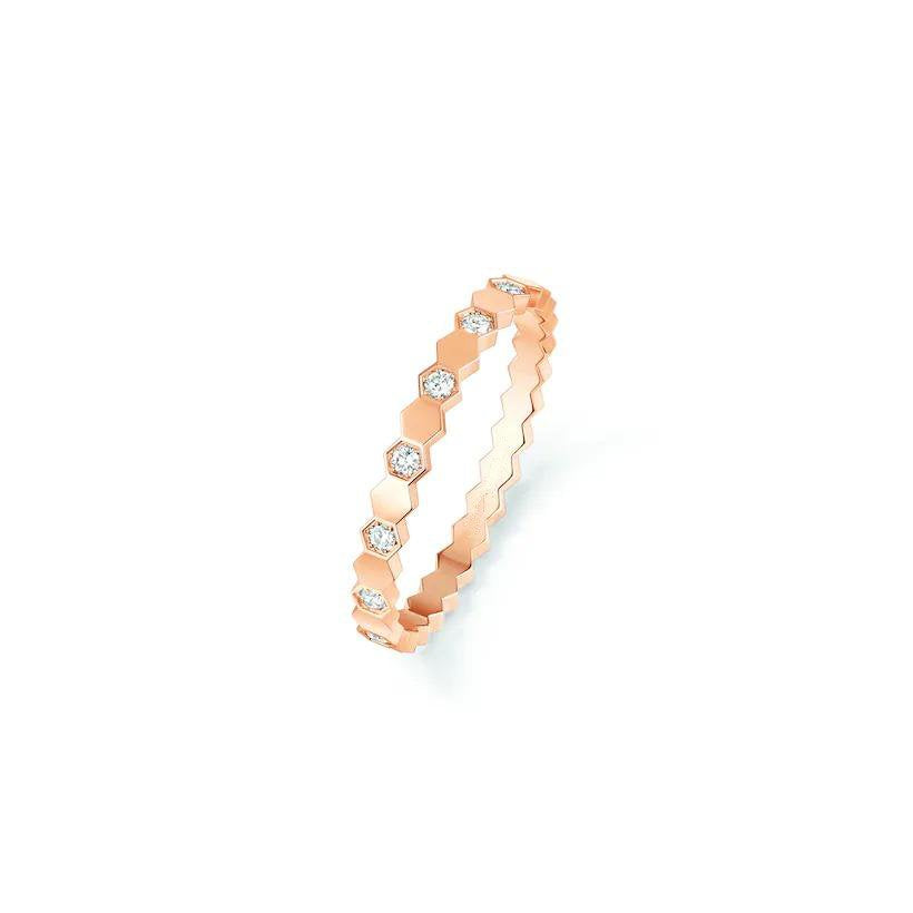 [AURORA] BEE LOVE RING ROTGOLD DIAMANT