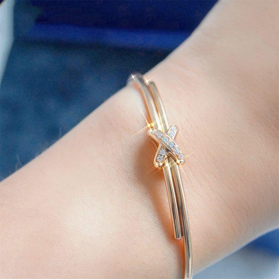 [Aurora]JEUX DE BRACELET PINK GOLD DIAMONDS