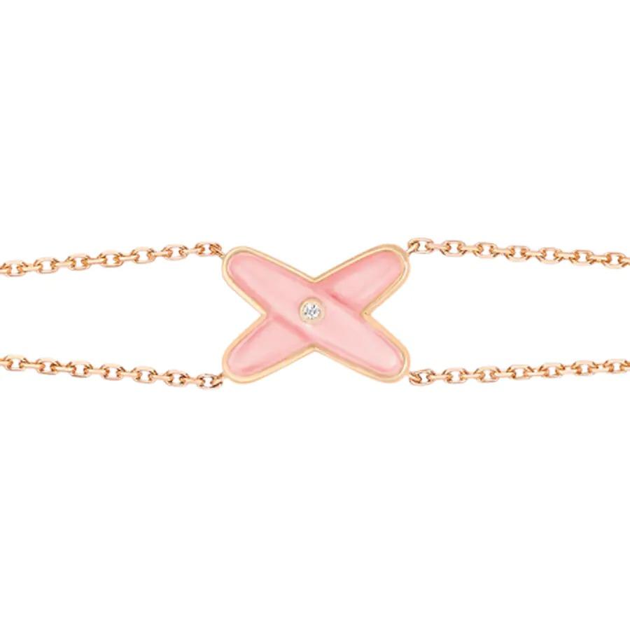 [Aurora]JEUX BRACELET PINK MOP PINK GOLD 1 DIAMOND