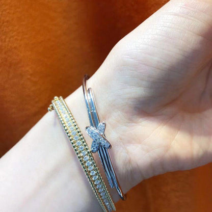 [Aurora]JEUX DE BRACELET SILVER DIAMONDS