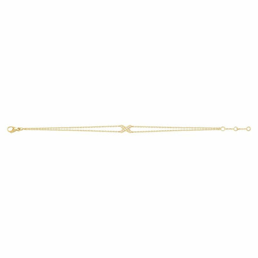 [オーロラ]ジュー ブレスレット ゴールド ダイヤモンド